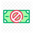 Logo Fake Banknotes Icon