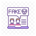 Fake Dater Profile Fake Profile Icône