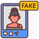 Fake Influencer Fake Followers Fake Profiles Icon