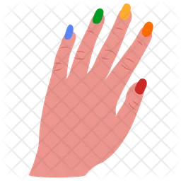 Fake nails designs  Icon