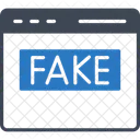 Fake News Misinformation Media Manipulation Icon