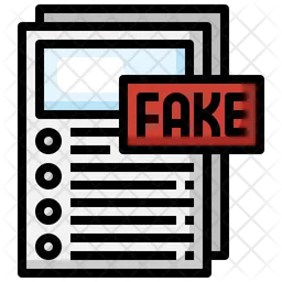 Fake Report  Icon