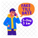 Fake Till Date  Icon