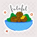 Falafel Chickpea Balls Iftar Food Icon