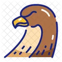 Falcon Bird Hunting Icon