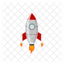 Falcon Rocket Spaceship Icon