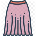 Falda Ropa Vestido Icono