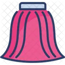 Tela Vestido Falda Icono