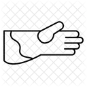 Falknerei Handschuh Symbol