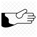 Falknerei Handschuh  Symbol