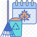 Fall Cleanup Cleanup Season Icon