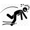 Fall Down Careless Clumsy Icon