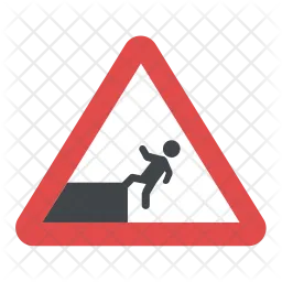 Fall Hazard  Icon