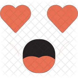 Fall In Love Emoji Icon