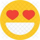 Fall Love Emoji Icon