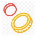 Falling Gold Coin Icon