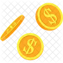 Falling Coins  Icon