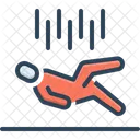 Falling Slipping Person Icon