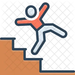 Falling Off Ladder  Icon