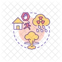 Radioactive Safety Falling Out Icon