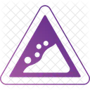 Falling rocks  Icon