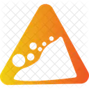 Falling Rocks Landslidewarning Roadhazard Icon
