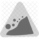 Falling rocks  Icon