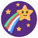Falling Star Shooting Star Meteor Icon