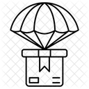 Fallschirmversand  Symbol