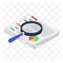 Fallstudie Dateiuberprufung Datenerkundung Symbol