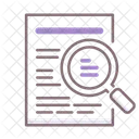 Fallstudie Vergrosserung Forschung Icon