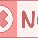 Falsch Ja X Zeichen Symbol