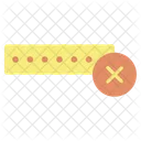 Falsches Passwort Falsche PIN Sicherheitspasswort Symbol