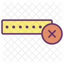 Falsches Passwort Falsche PIN Sicherheitspasswort Symbol