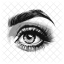 Falsche Wimpern Augen Schonheit Falsche Wimpern Symbol