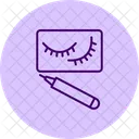 False Eyelashes Falseeyelashes Makeup Icon