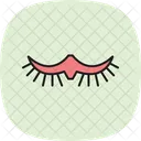 False Eyelashes Icon
