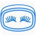 False eyelashes  Icon