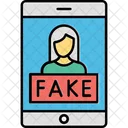 Influenciador Falso Seguidores Perfis Ícone