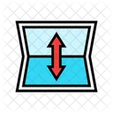 Faltbar Lagerung Komfort Symbol