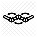 Faltbar Lagerung Komfort Symbol