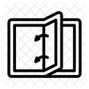 Faltbar Lagerung Aufbau Symbol