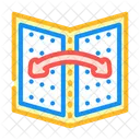 Faltbar Materialien Produkt Symbol