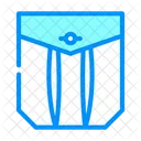 Faltentasche  Symbol