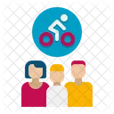 Familia ciclista  Icono