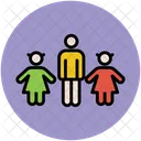 Familie Kinder Eltern Symbol