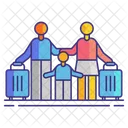 Familienausflug Symbol