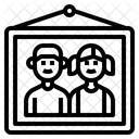 Familienfoto  Symbol