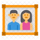 Familienfoto  Symbol