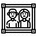Familienfoto  Symbol